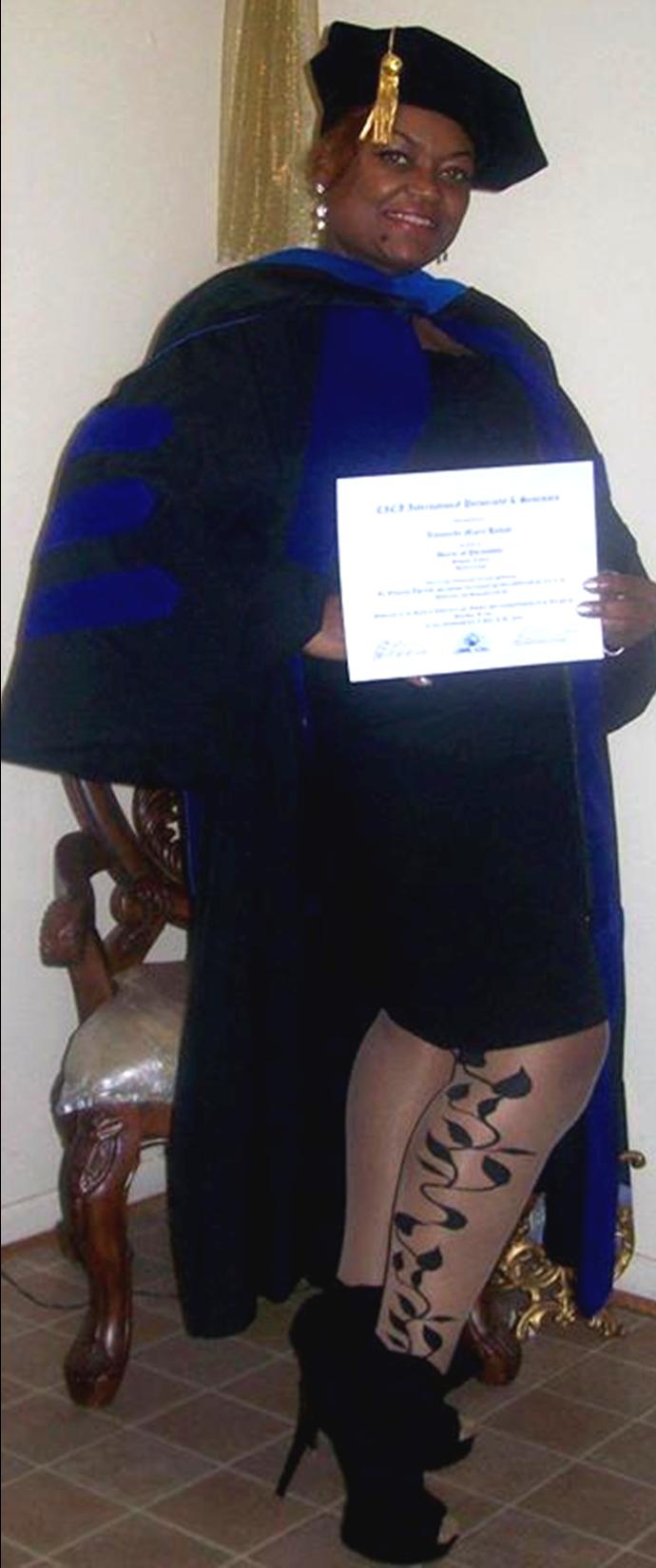Dr. Toni Honorary Doctorate